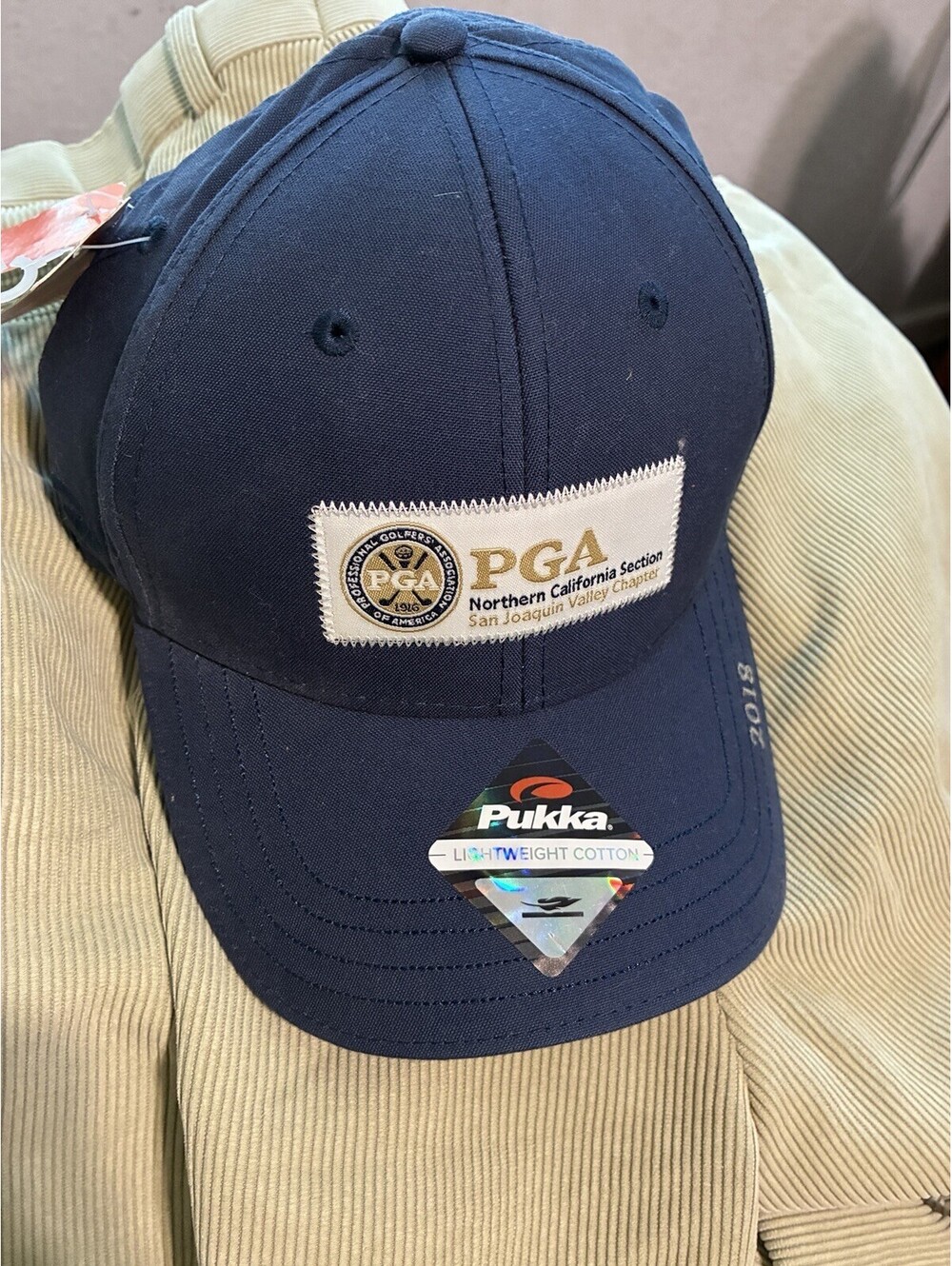 PGA NORTHERN California Golf Hat CAP Pukka 2018 NWTSAN JOAQUIN CHAPTER NORCAL